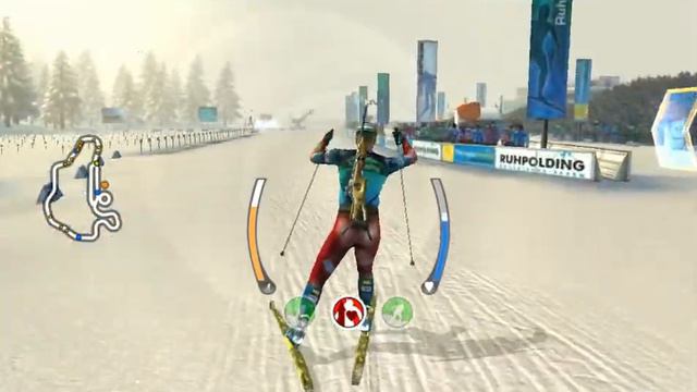 Прохожу кубок мира под музыку в игре RTL Biathlon 2009!!! смотреть онлайн