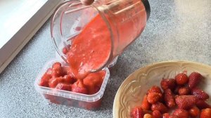 ЛУЧШИЙ СПОСОБ ЗАМОРОЗКИ КЛУБНИКИ В СОБСТВЕННОМ СОКУ.
