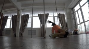 Exotic pole dance