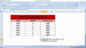 averageif formula in excel | excel me average if formula kaise lagate hain