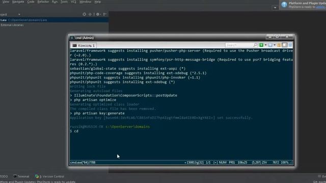 Создаём свой сайт на Laravel. смотреть онлайн