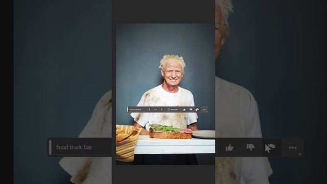Adobe Photoshop AI generative fill, Donald Trump transformation #aiart #generativefill #adobefirefl