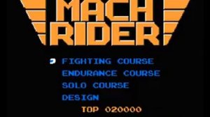 Mach Rider (NES) Music - Race Theme 02