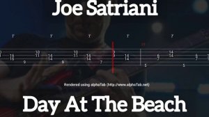 Joe Satriani - Day At The Beach ( Tab Guitar )