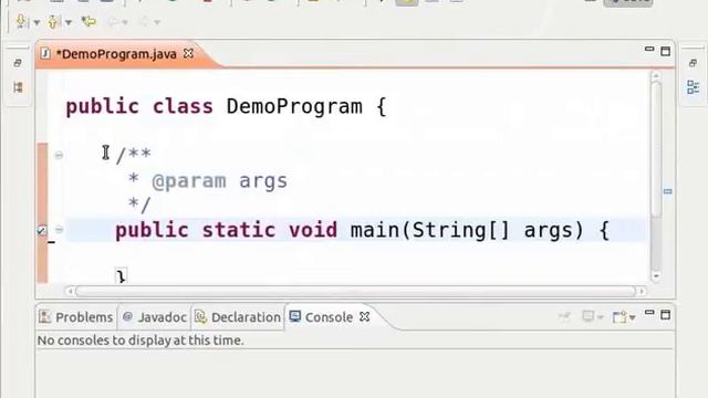 5 Hello World Program in Eclipse English смотреть онлайн