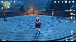 Крутки Аяки Genshin