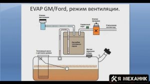 Устройство и режимы работы системы улавливания паров бензина EVAP система