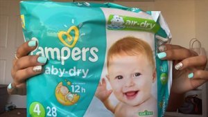 PAMPERS BABY DRY AIR DRY DIAPER REVIEW