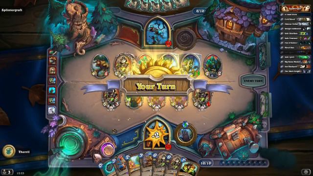 Hearthstone - Witchwood Monster Hunt using Tess смотреть онлайн