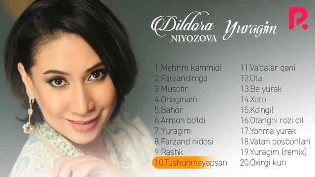 Dildora Niyozova - Yuragim nomli albom dasturi 2020