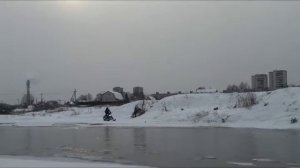 На снегоходе по воде Yamaha FX Nytro 153