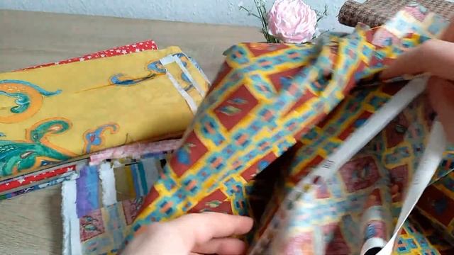 Посылка от Алëны Абель/ Клатч из Кромок_Обзор смотреть онлайн