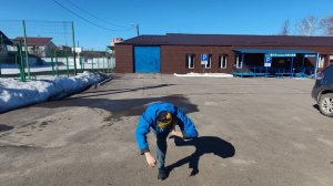 Тренировка толкание ядра техника