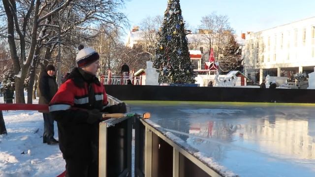 Как правильно залить каток?