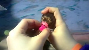 Причёска „ 3 резинки ".