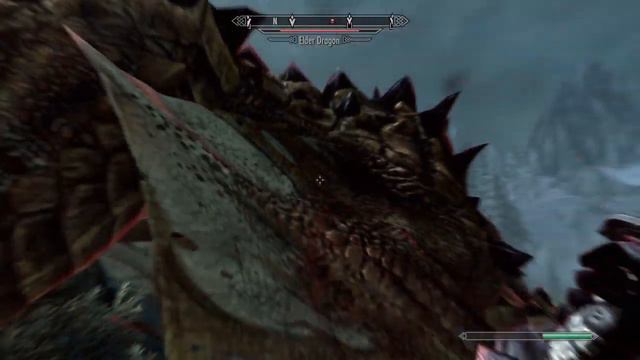 Skyrim - Screaming Dragon (Headphone warning) смотреть онлайн