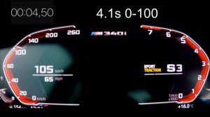 M550i vs M340i | g30 vs g20 | 0-100 + 0-200 km/h