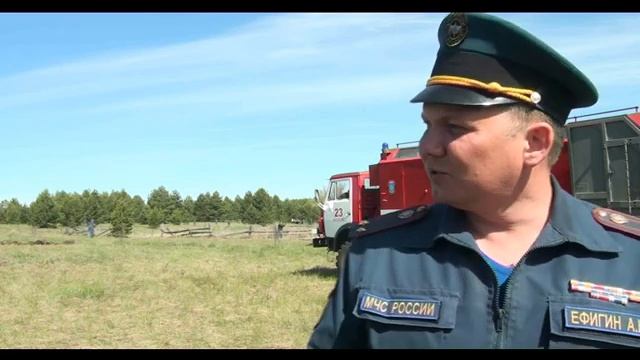 Горела "Березовка"