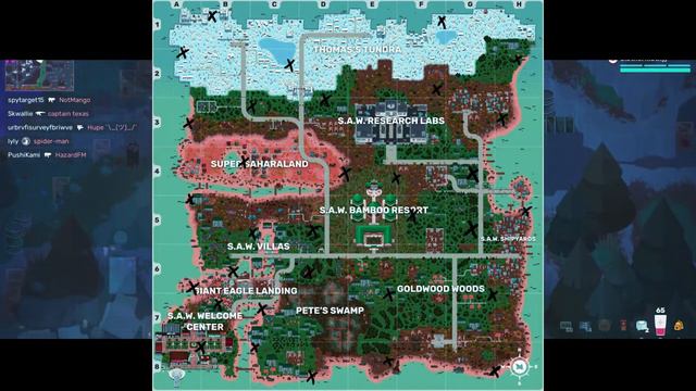 На какие точки лучше приземлятся в super animal royale смотреть онлайн