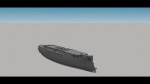 Броненосец Бородино в 3D