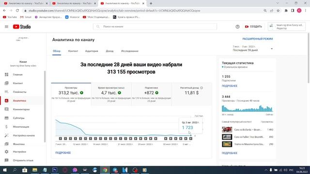 КАК НАБИРАТЬ БОЛЬШИЕ ПРОСМОТРЫ СТАБИЛЬНО?! Пропали просмотры после подключения монетезации!