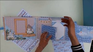 Детский альбом № 113 "Мой детский сад" для мальчика 7 лет/скрапбукинг