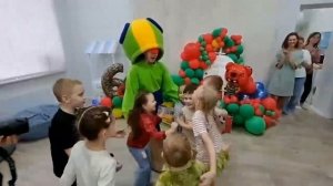 День рождения Савелия. Работа аниматора. Леон. Выступление аниматора. Пенза