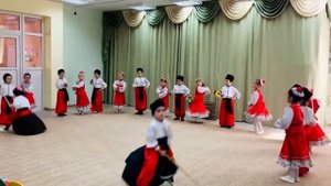 МДОБУ 127 Хореографический номер «Казаки».Воспитанники старшей группы