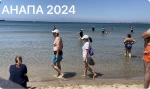 Анапа 2024 чистейшие пляжи. Кафе Сказка.