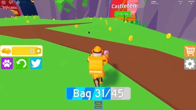 НОВЫЙ СИМУЛЯТОР ПЫЛЕСОСА СОБРАЛ ВСЕ ДЕНЬГИ +НОВЫЕ КОДЫ Roblox Simulator смотреть онлайн