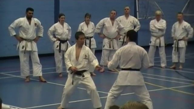 Kagawa Sensei - Kumite - Reaction Timing Drill смотреть онлайн