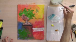 Декоративная живопись акрилом