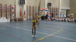 аэробная гимнастика, трио, Выступление в Советске 8.02.2015