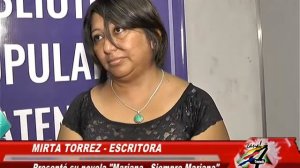 MIRTA TORREZ   PRESENTO LIBRO MARIANA SIEMPRE MARIANA