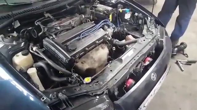 Mazda 323f BA First run after SWAP 1.8 gt смотреть онлайн