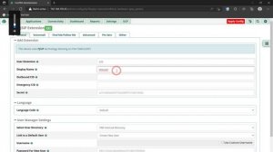 FreePBX Create SIP User Accounts , add phone configure App