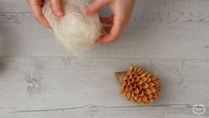 ❄?? ЁЖИК зимний или осенний⁉ своими руками. DIY hedgehog decor. Игрушка на елку еж  Творческое мест