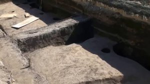 Раскопки ливневой канализации XVIII века в Рязани