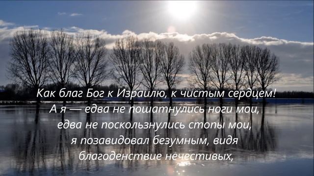Псалом 71-72_Боже мой! избавь меня из руки нечестивого смотреть онлайн