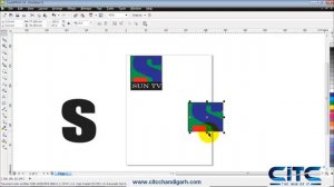 Tutorial video on Sun tv logo design in Corel Draw