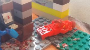 лего зомби в амонг ас lego ZOMBIE