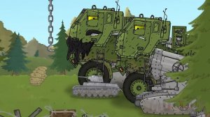 Большая Схватка Армии СССР и Левиафана - Мультики про танки