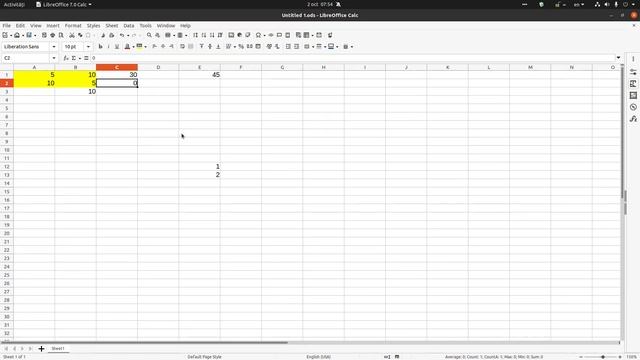 LibreOffice Calc Spreadsheet - Menus, Toolbars & Sidebar смотреть онлайн