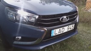 Lada Vesta: Решётка от комплектации люкс - установлена.