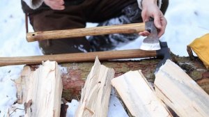 Как рубить походным топором I Руководство на основании моего опыта