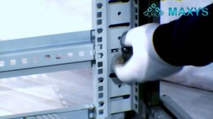 MAXYS - видеоинструкция по сборке напольного серверного шкафа