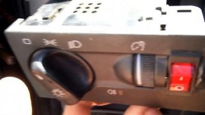 Как отключить в VW Т4 дневной скандинавский свет?