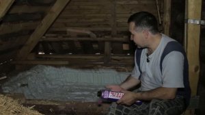 Утепление крыши напыляемым утеплителем
