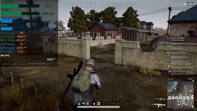 PUBG Xeon E5 2696 V3 + RTX 2080 ( Full HD 1080p Ultra ) смотреть онлайн