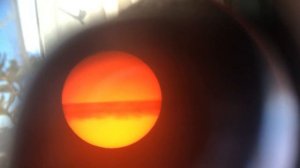 Солнце в телескоп со специальным светофильтром